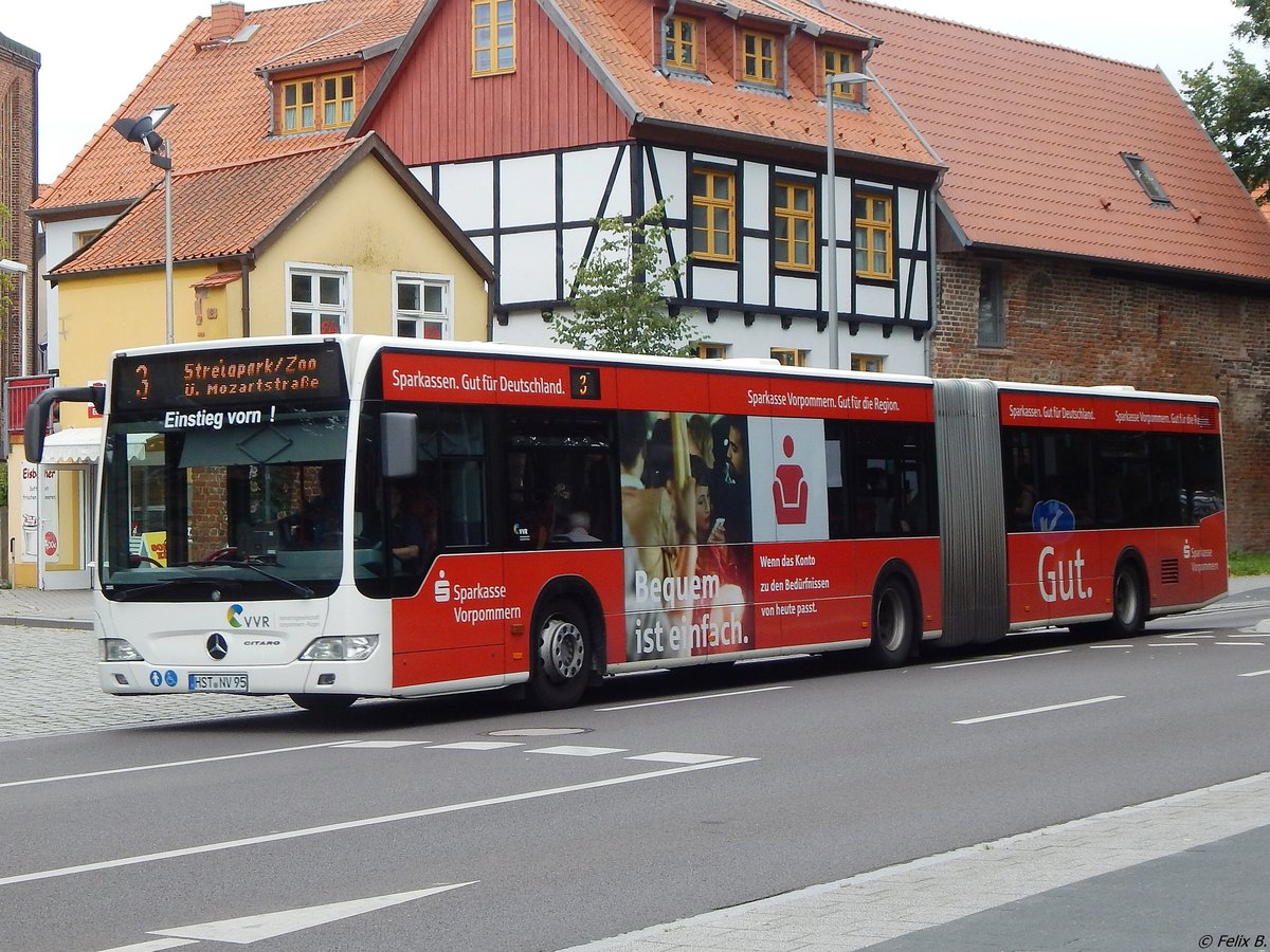 Mercedes Citaro II der VVR in Stralsund.