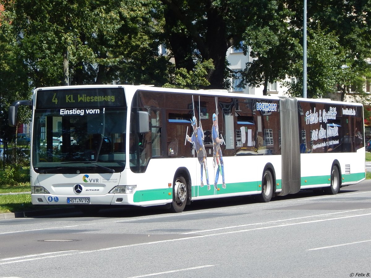 Mercedes Citaro II der VVR in Stralsund.