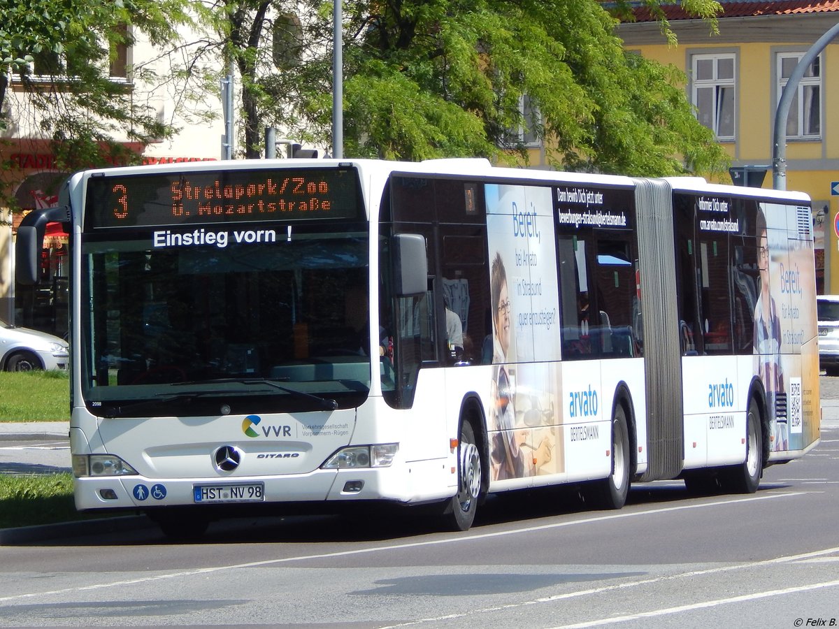 Mercedes Citaro II der VVR in Stralsund.