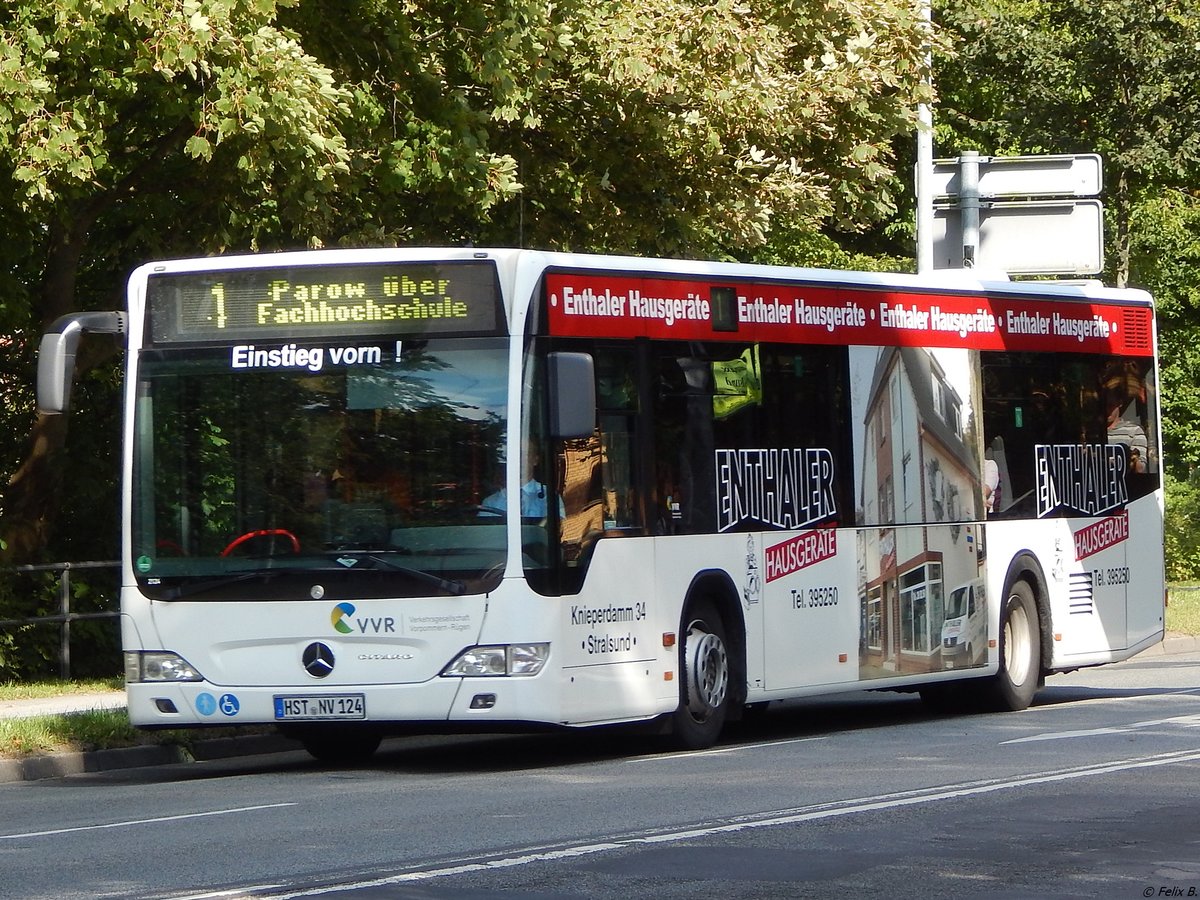 Mercedes Citaro II der VVR in Stralsund.