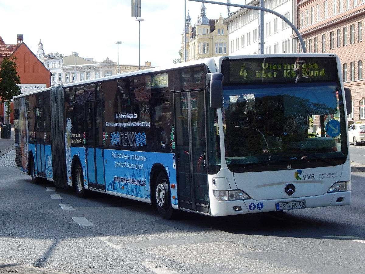 Mercedes Citaro II der VVR in Stralsund.