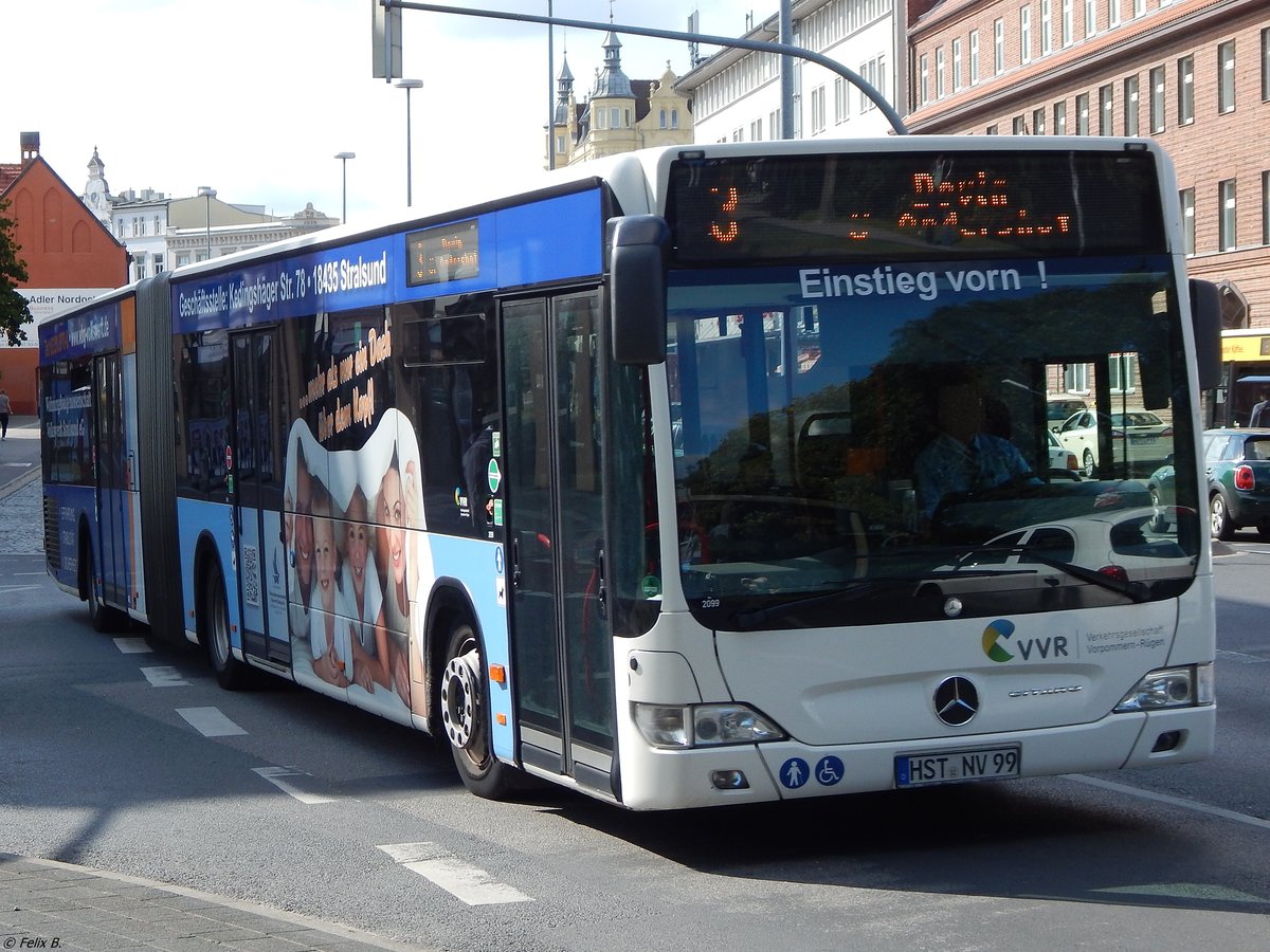 Mercedes Citaro II der VVR in Stralsund.