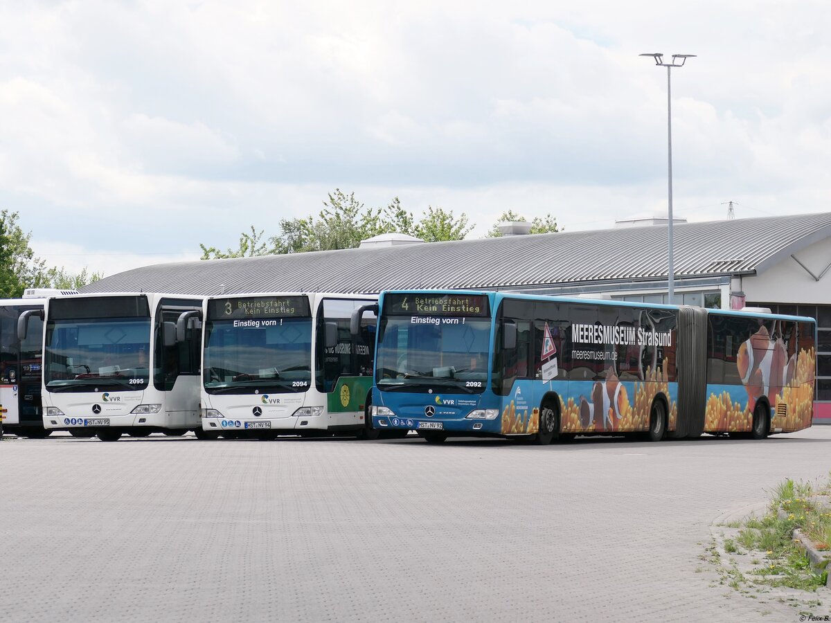 Mercedes Citaro II der VVR in Stralsund.