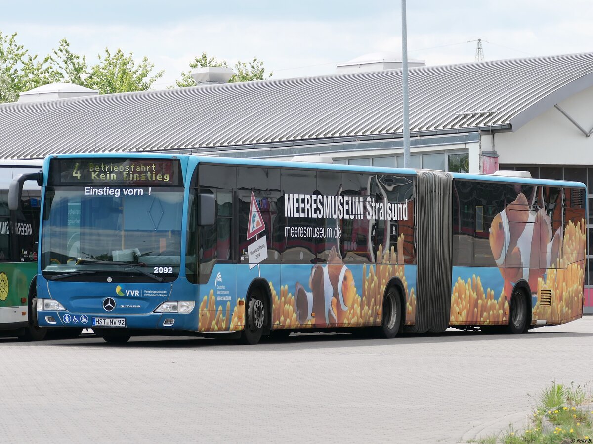 Mercedes Citaro II der VVR in Stralsund.