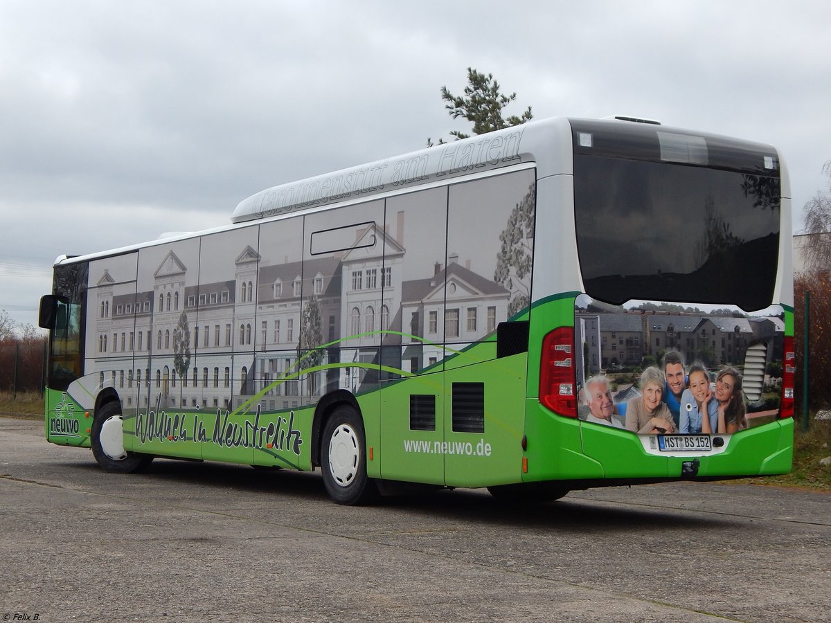 Mercedes Citaro III von Becker-Strelitz Reisen aus Deutschland in Neubrandenburg.