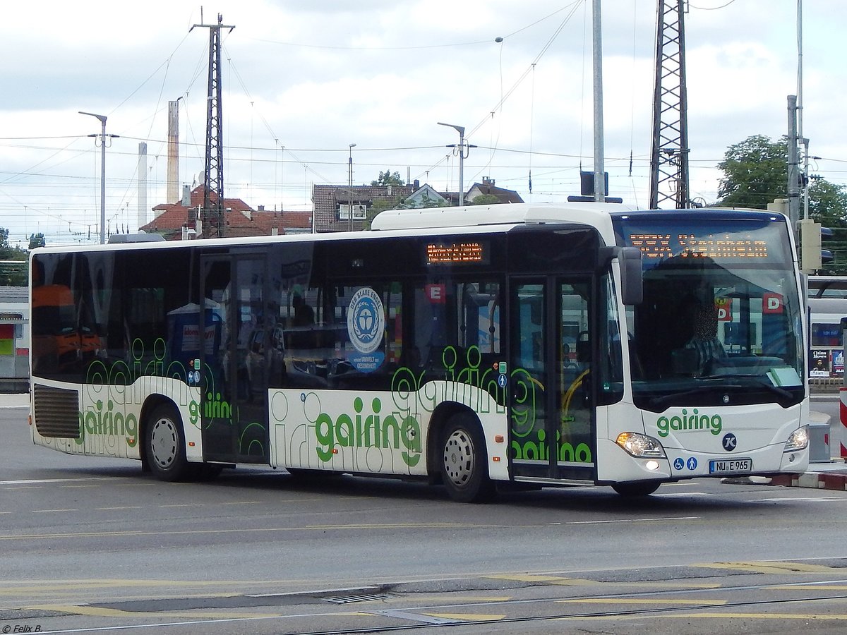 Mercedes Citaro III von Gairing aus Deutschland in Ulm.