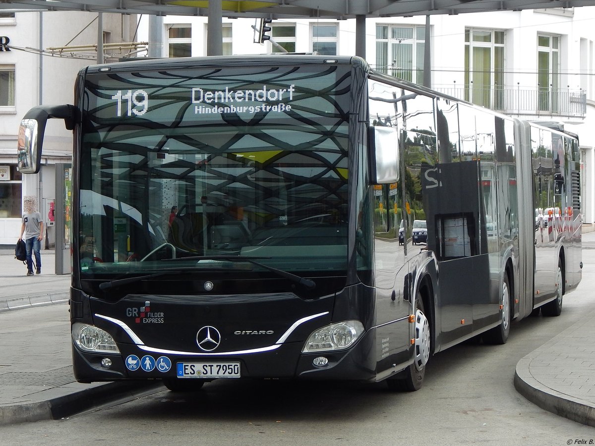 Mercedes Citaro III von GR Omnibus in Esslingen.