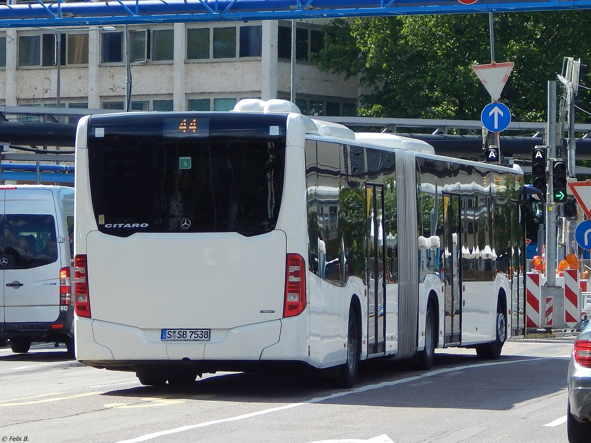 Mercedes Citaro III Hybrid der SSB in Stuttgart.