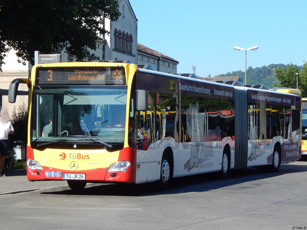 Mercedes Citaro III von Kocher Lutz aus Deutschland in Tübingen.