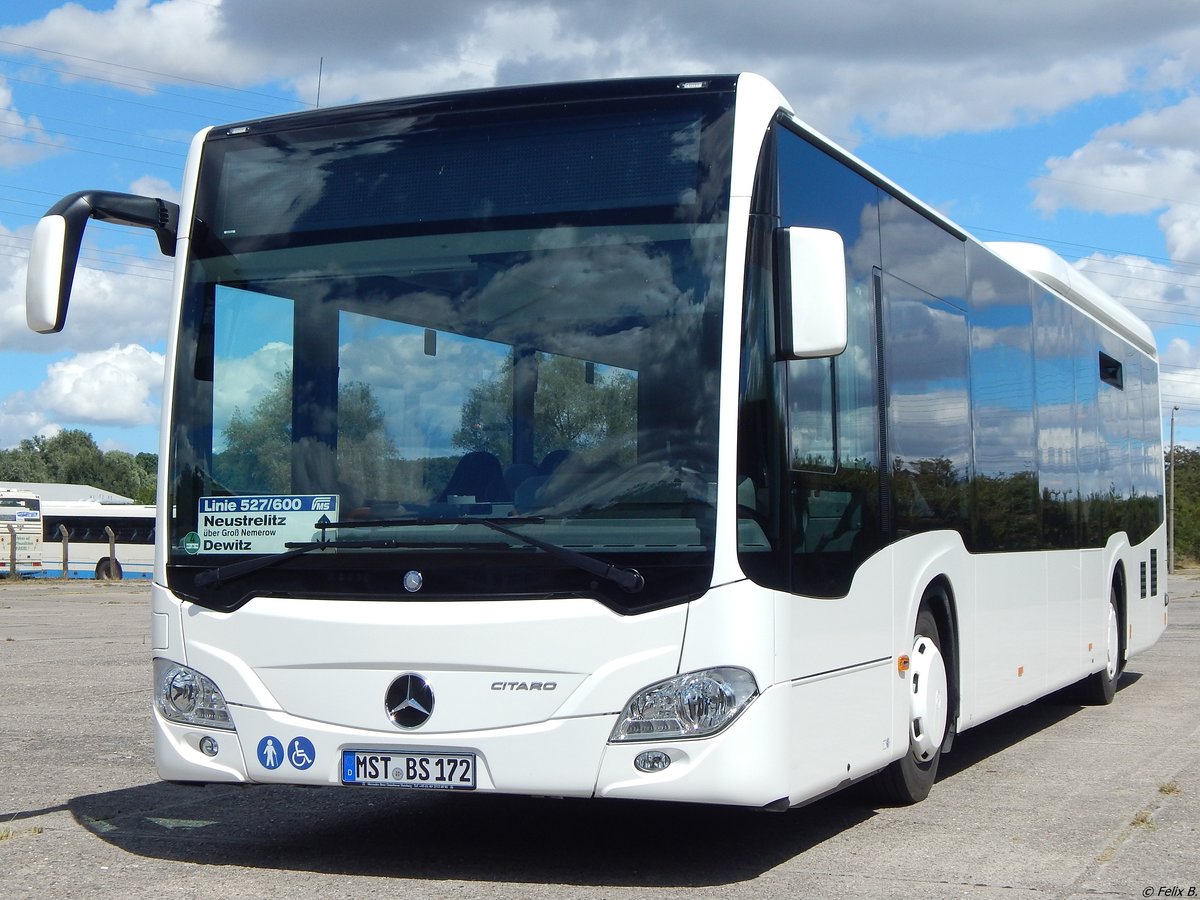 Mercedes Citaro III LE Ü von Becker-Strelitz Reisen aus Deutschland in Neubrandenburg.