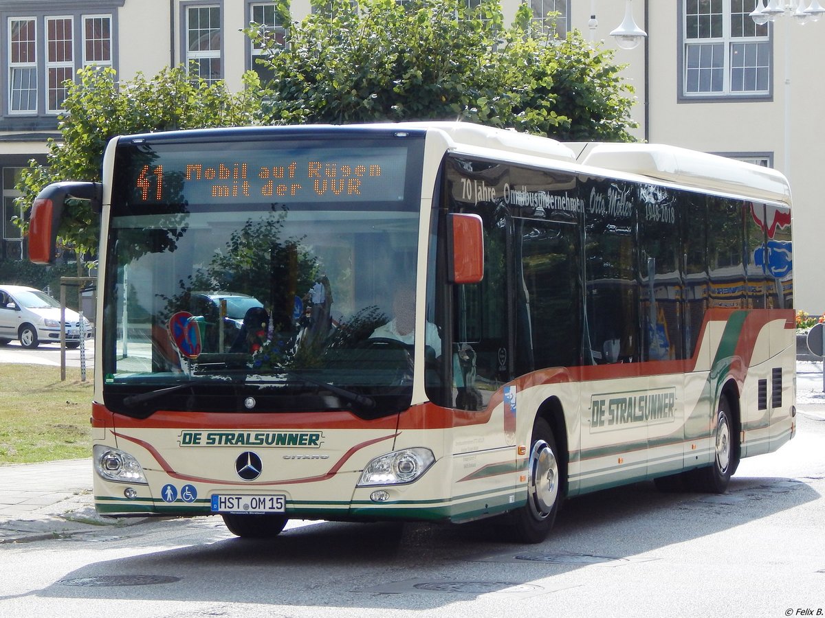 Mercedes Citaro III LE Ü von De Stralsunner aus Deutschland in Sassnitz.