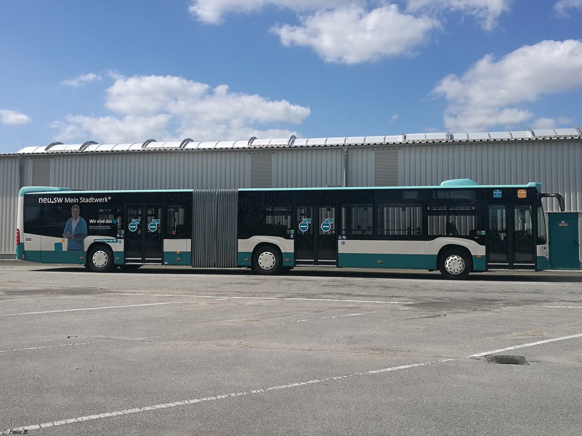 Mercedes Citaro III der Neubrandenburger Verkehrsbetriebe in Neubrandenburg.