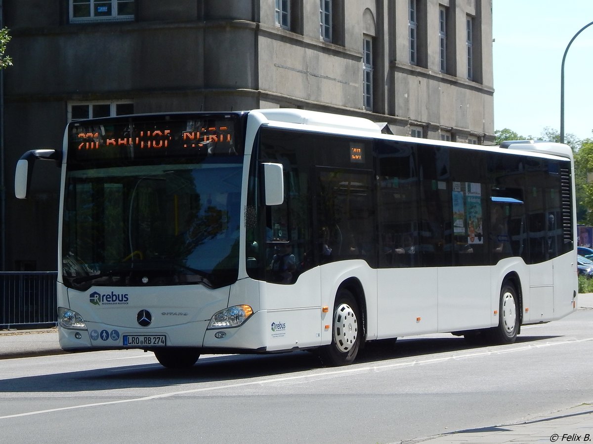 Mercedes Citaro III von Regionalbus Rostock in Güstrow.