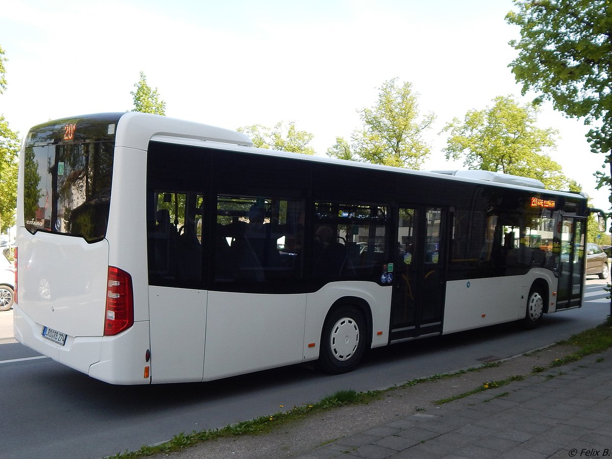 Mercedes Citaro III von Regionalbus Rostock in Güstrow.