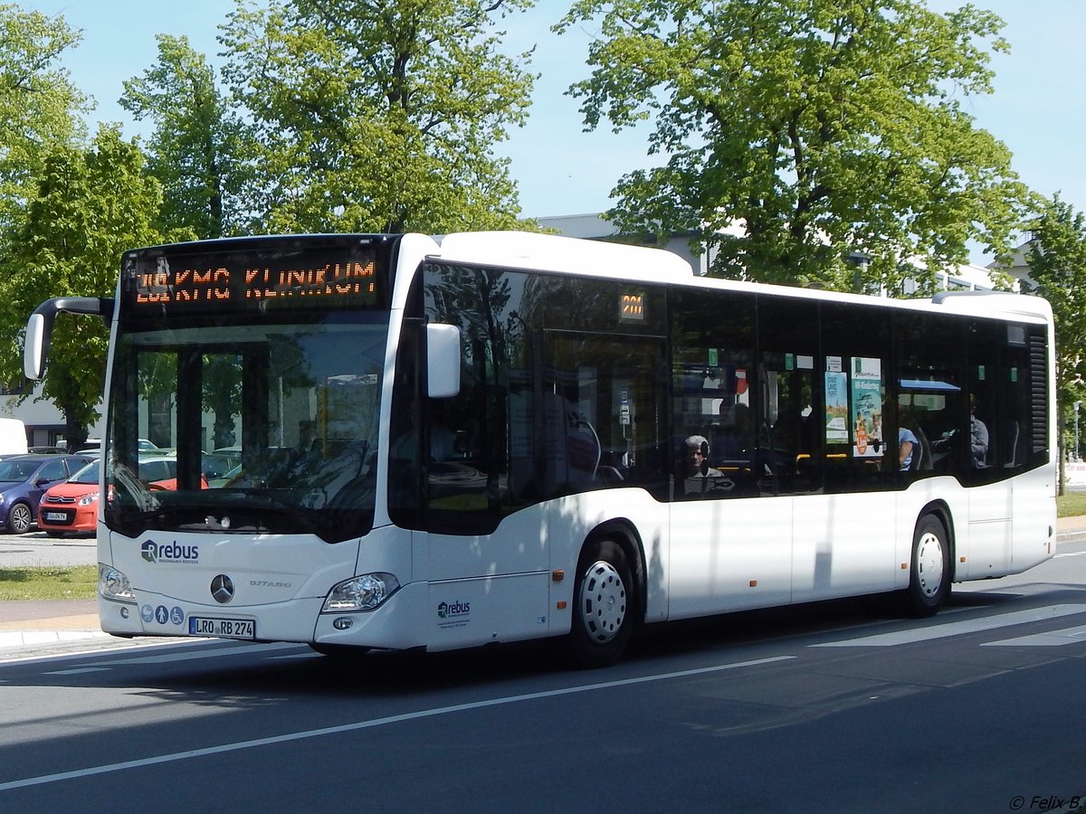 Mercedes Citaro III von Regionalbus Rostock in Güstrow.