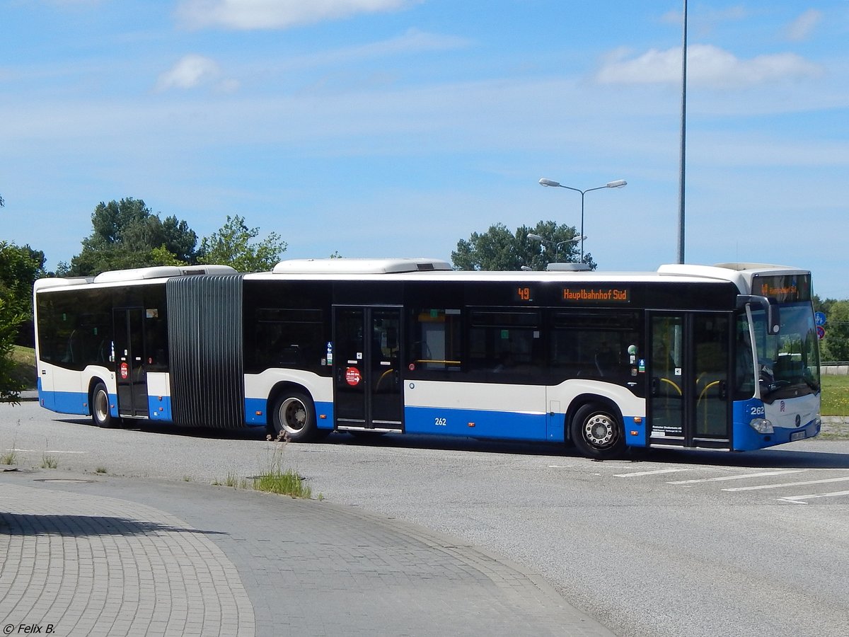 Mercedes Citaro III der Rostocker Straßenbahn AG in Rostock.