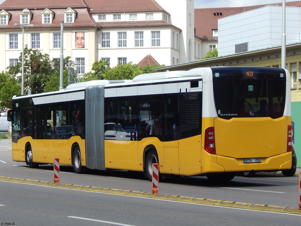 Mercedes Citaro III der SSB in Stuttgart.