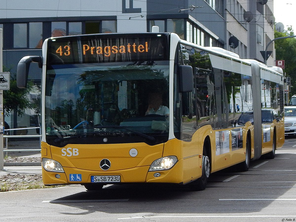 Mercedes Citaro III der SSB in Stuttgart.