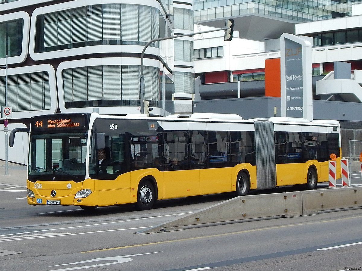 Mercedes Citaro III der SSB in Stuttgart.