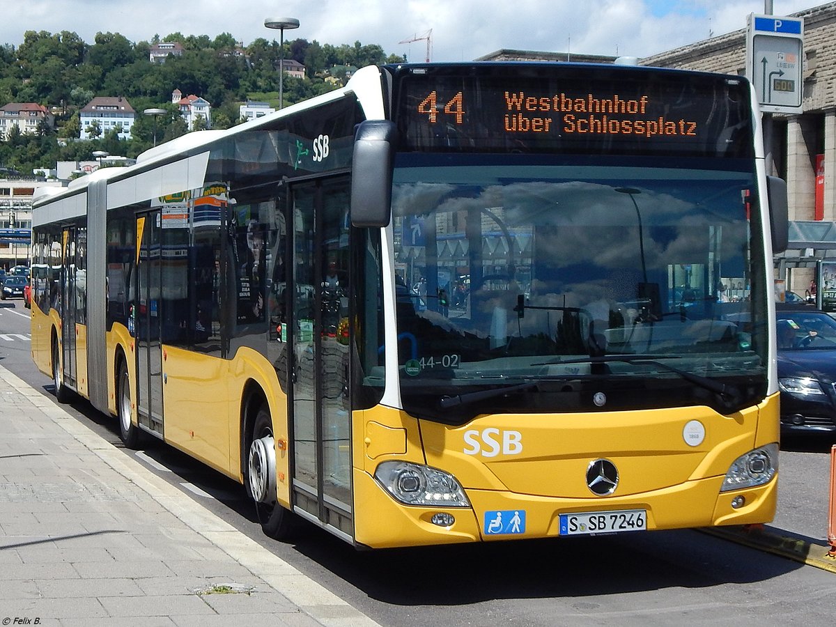 Mercedes Citaro III der SSB in Stuttgart.