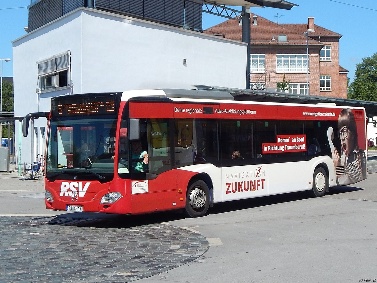 Mercedes Citaro III von Steinmaier-Aberle aus Deutschland in Reutlingen.