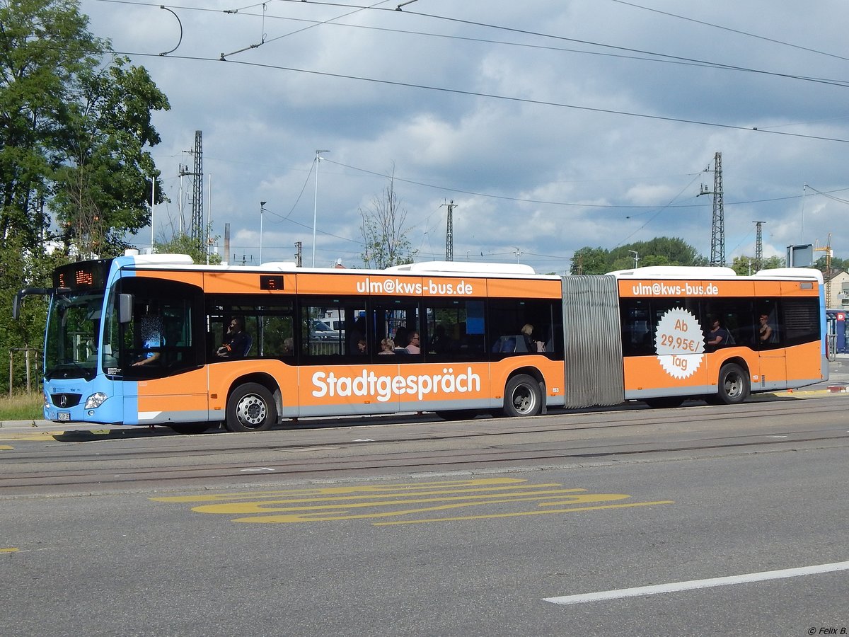 Mercedes Citaro III der SWU in Ulm.