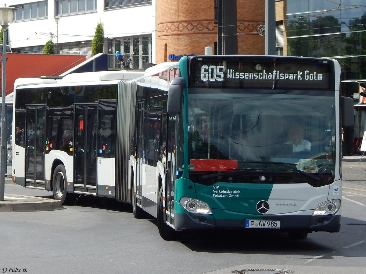 Mercedes Citaro III vom Verkehrsbetrieb Potsdam in Potsdam.