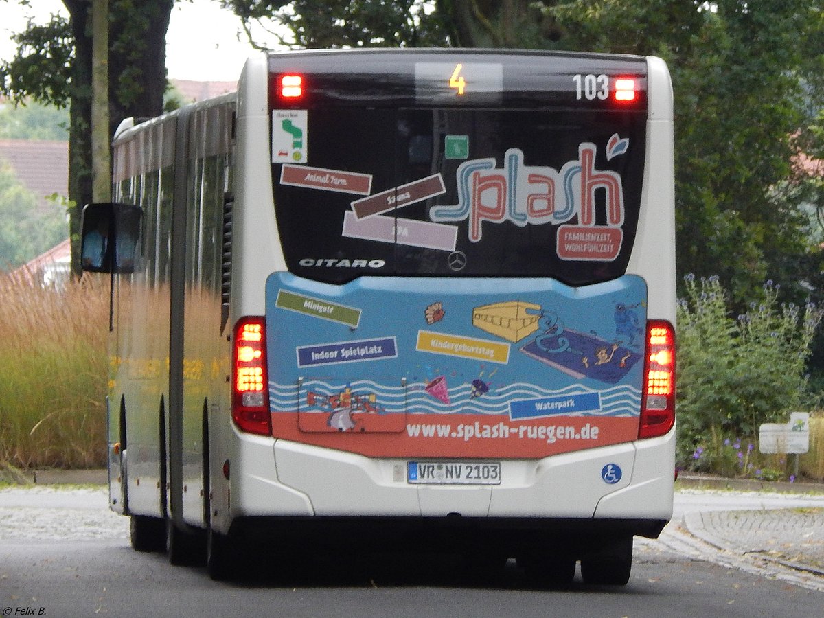 Mercedes Citaro III der VVR in Stralsund.