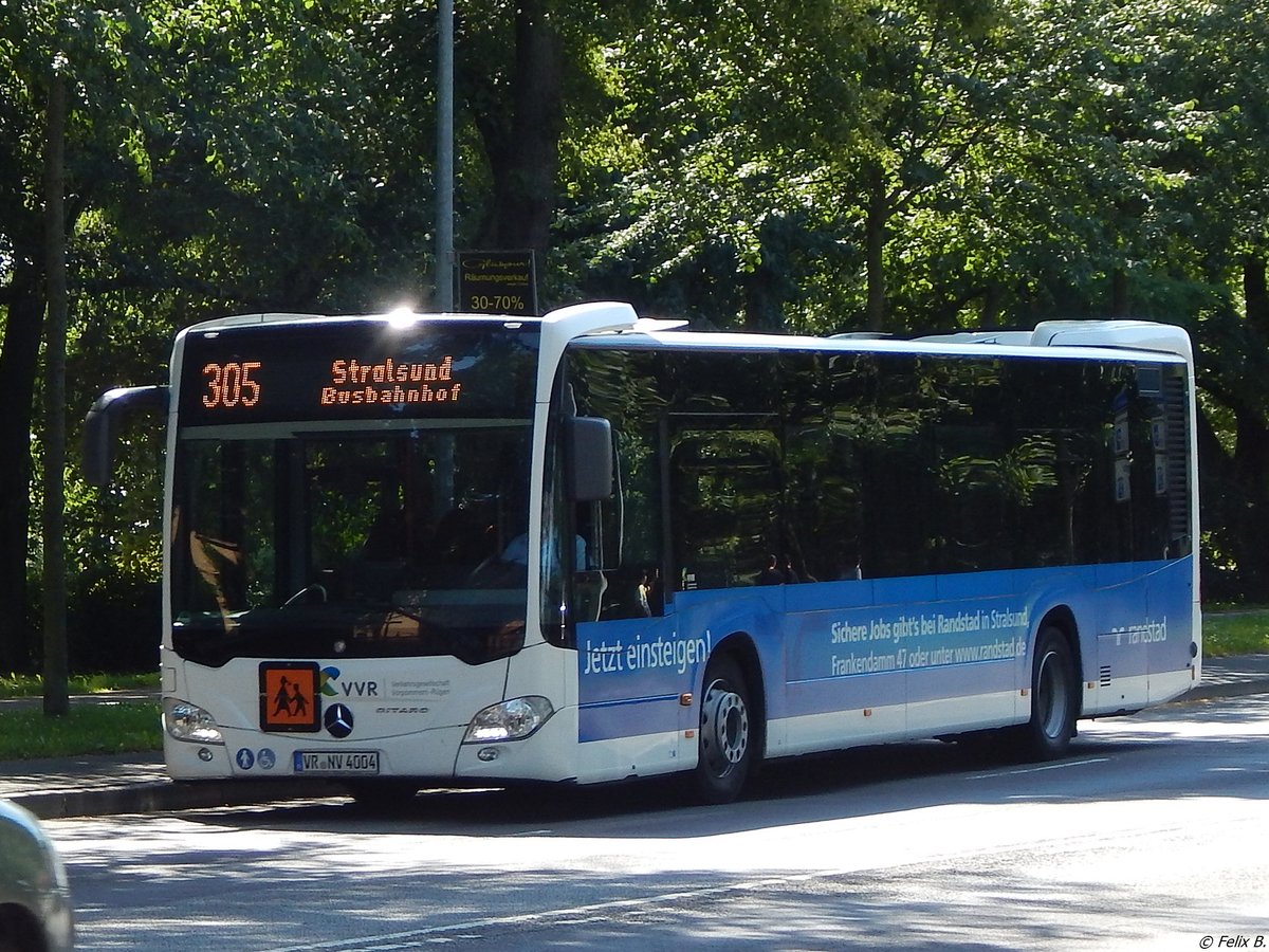 Mercedes Citaro III der VVR in Stralsund.