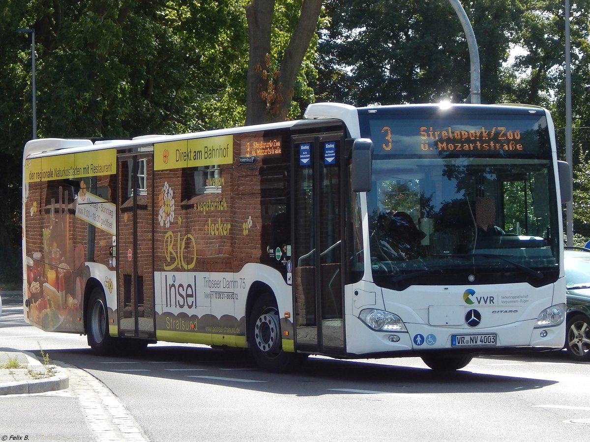 Mercedes Citaro III der VVR in Stralsund.