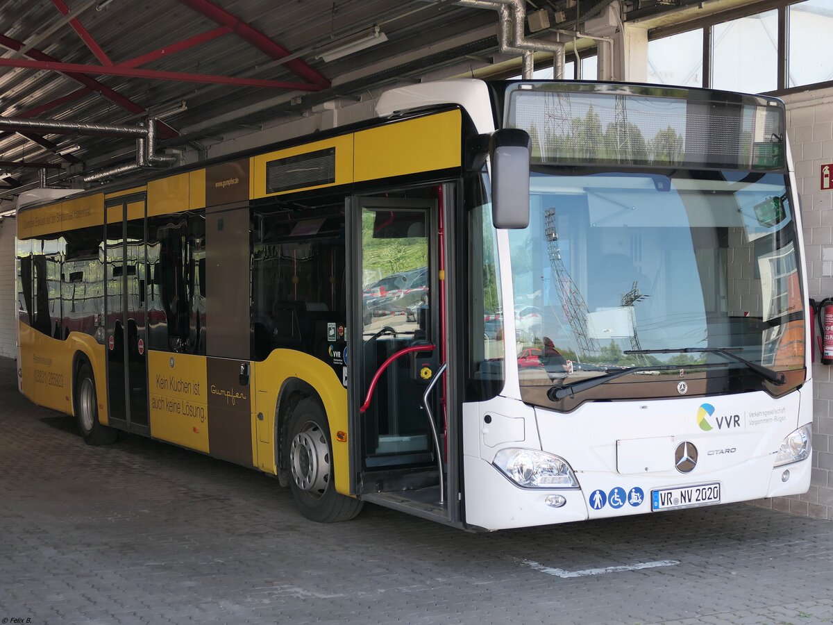 Mercedes Citaro III der VVR in Stralsund.