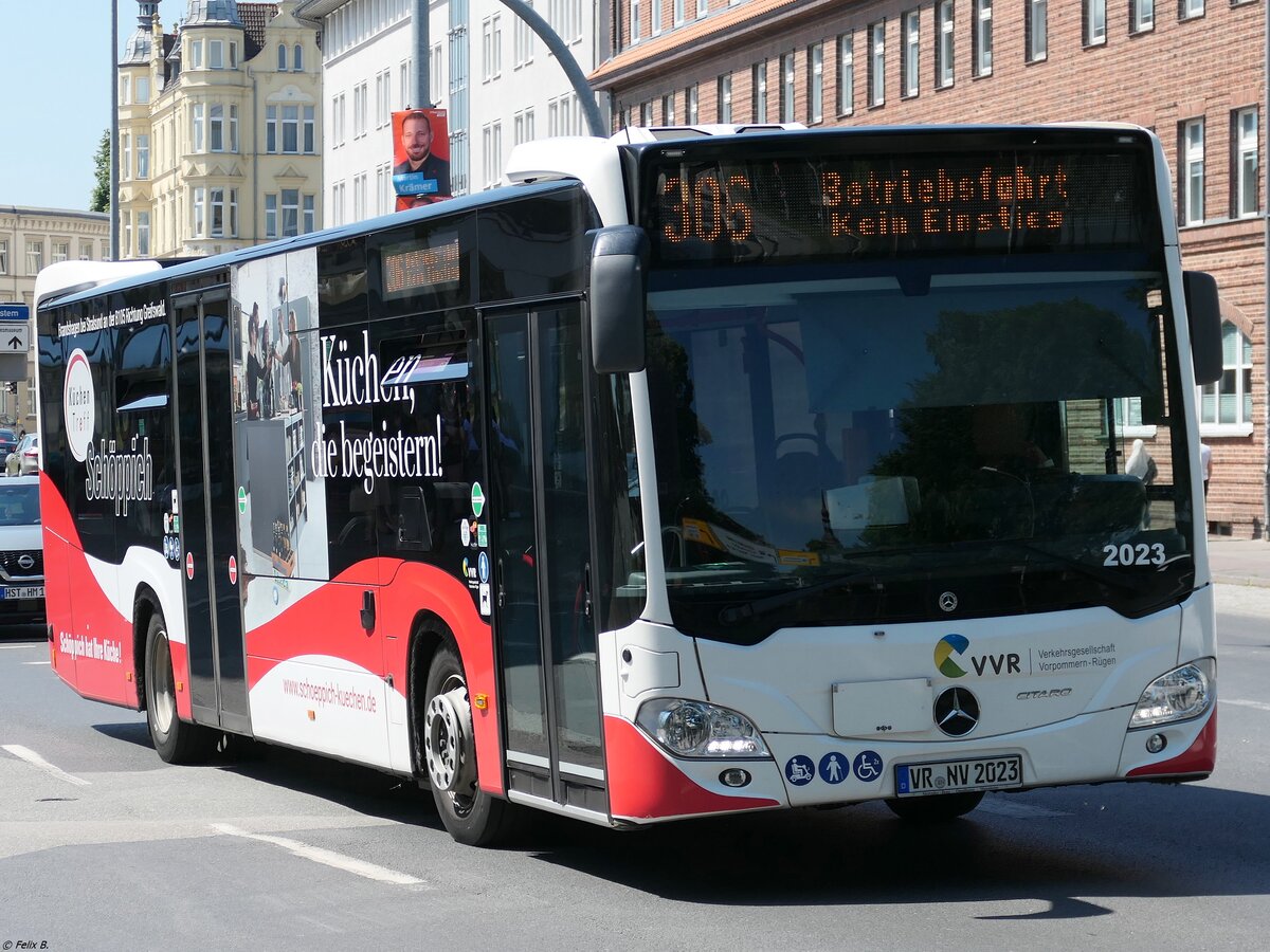Mercedes Citaro III der VVR in Stralsund.