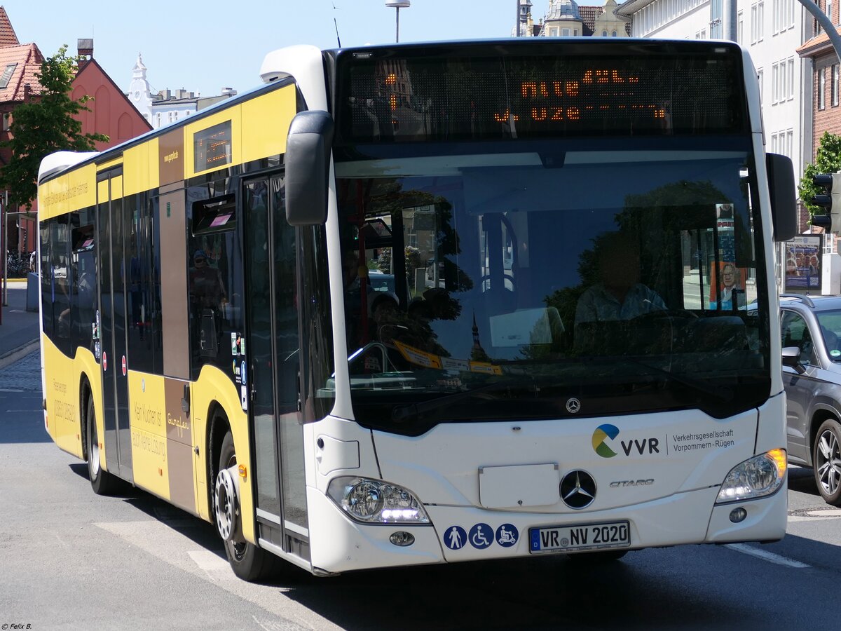 Mercedes Citaro III der VVR in Stralsund.