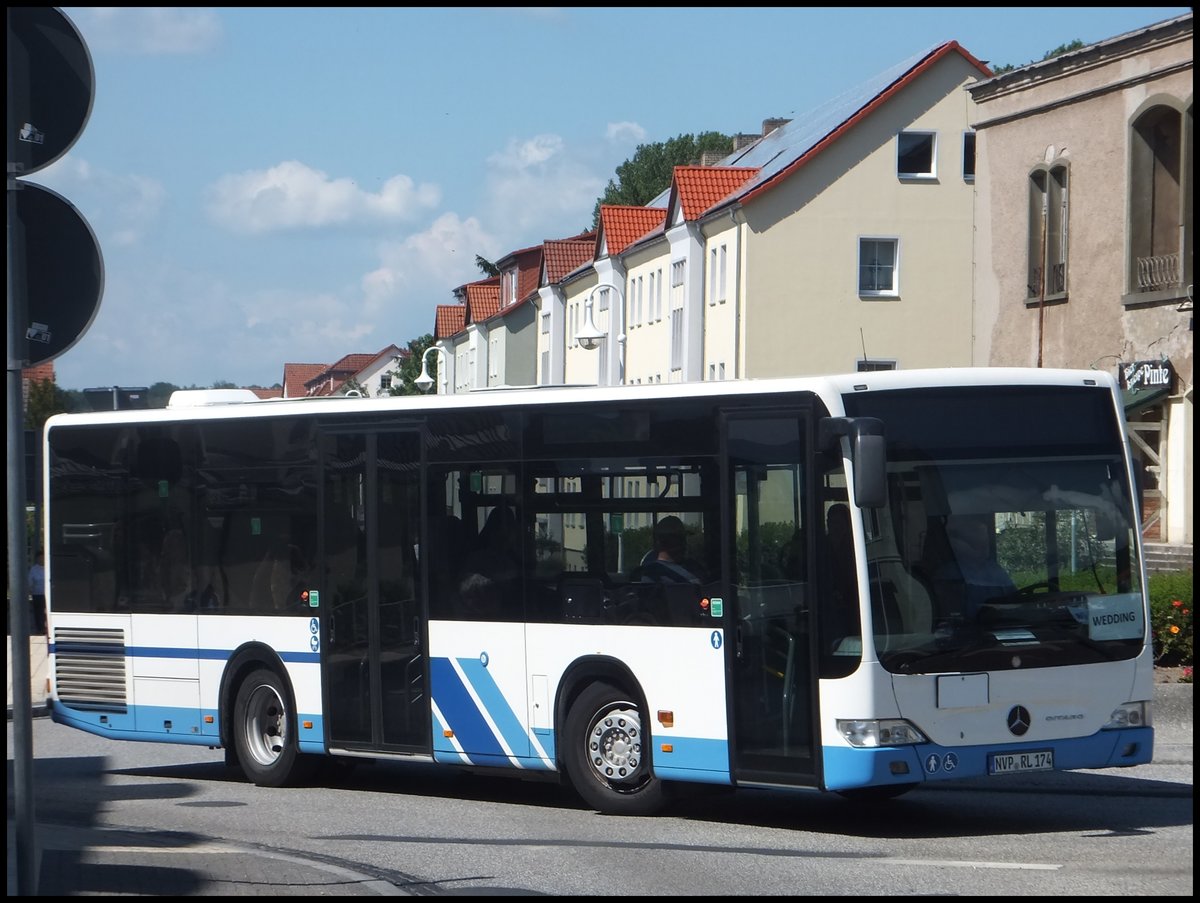 Mercedes Citaro K der VVR in Sassnitz.