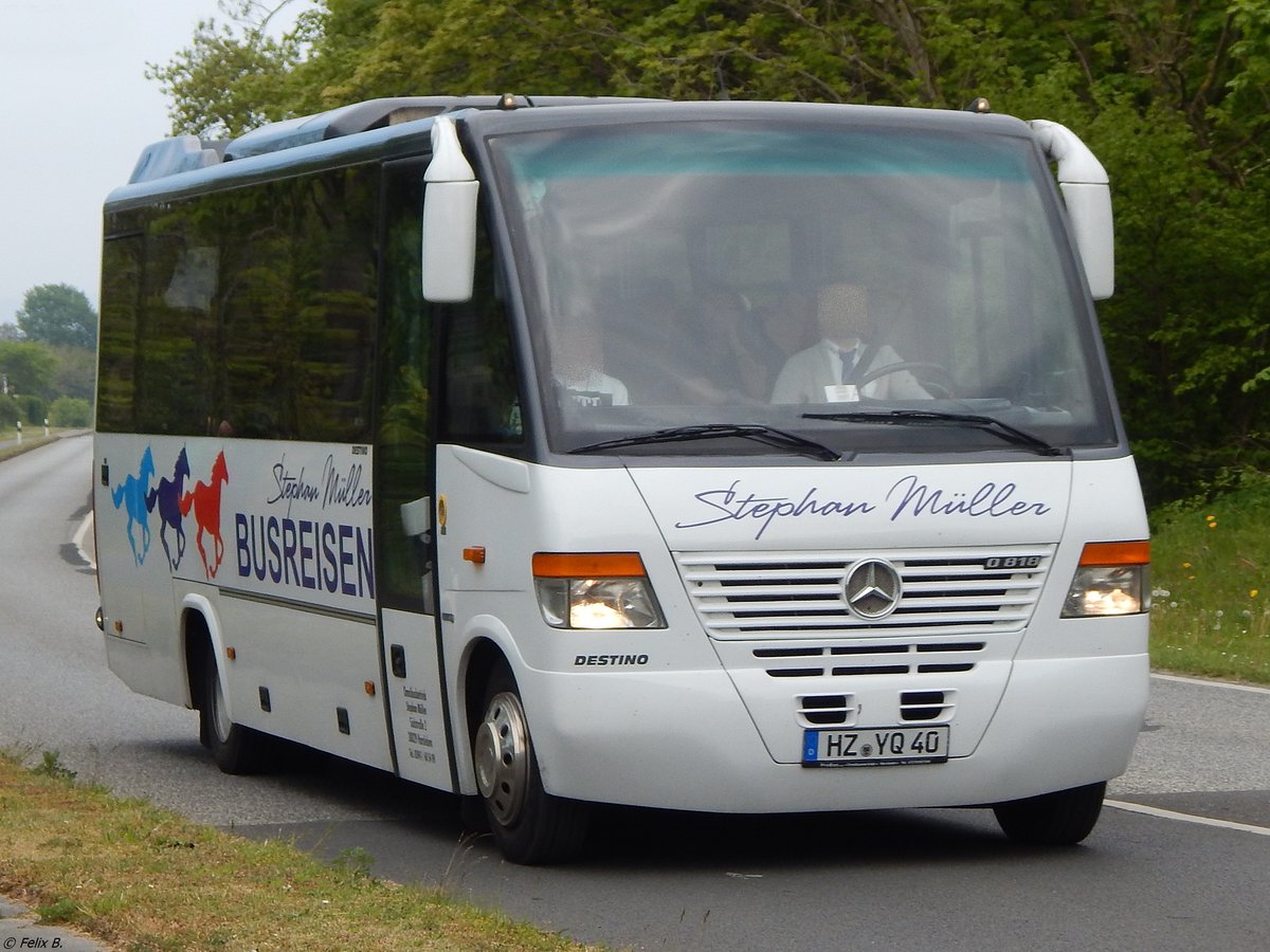 Mercedes Destino von Stephan Müller aus Deutschland in Sassnitz.