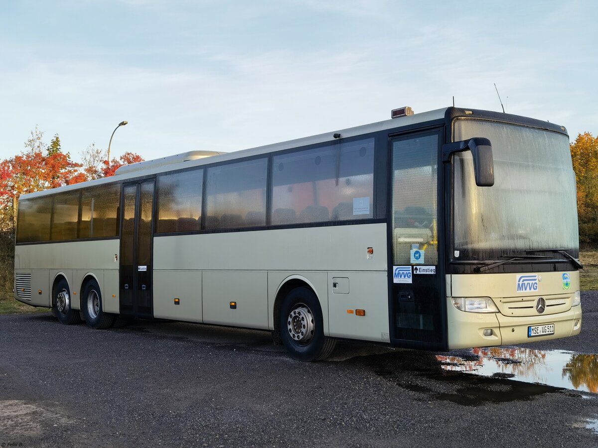 Mercedes Integro der MVVG (ex ÖBB-Postbus) in Röbel.