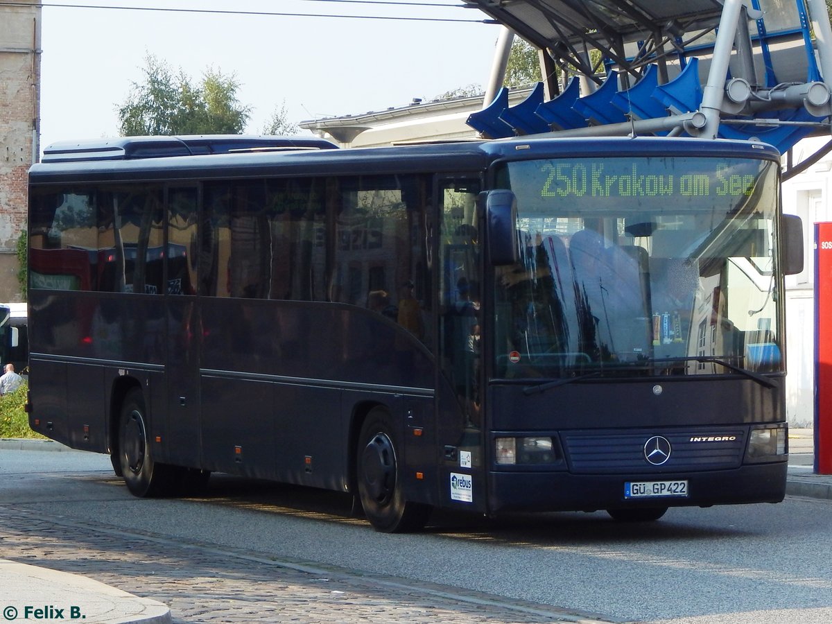 Mercedes Integro von Regionalbus Rostock in Güstrow.