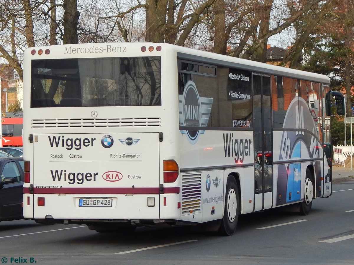 Mercedes Integro von Regionalbus Rostock in G�strow. 