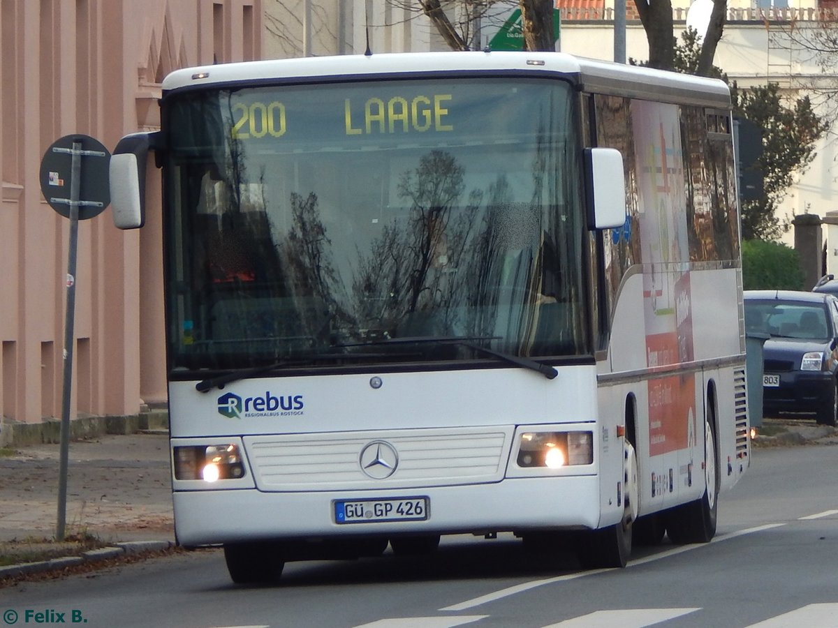 Mercedes Integro von Regionalbus Rostock in Gstrow.