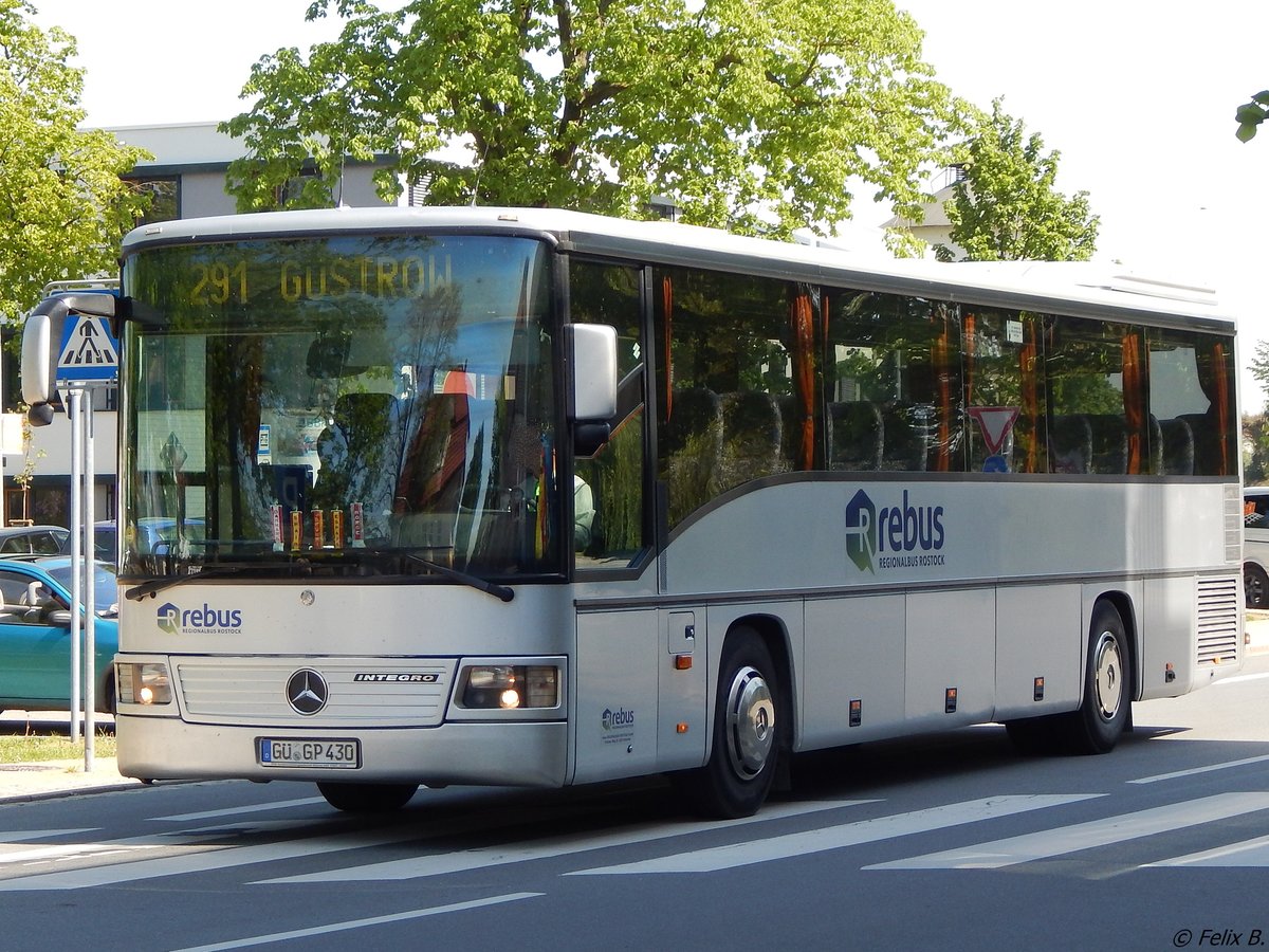 Mercedes Integro von Regionalbus Rostock in Güstrow.