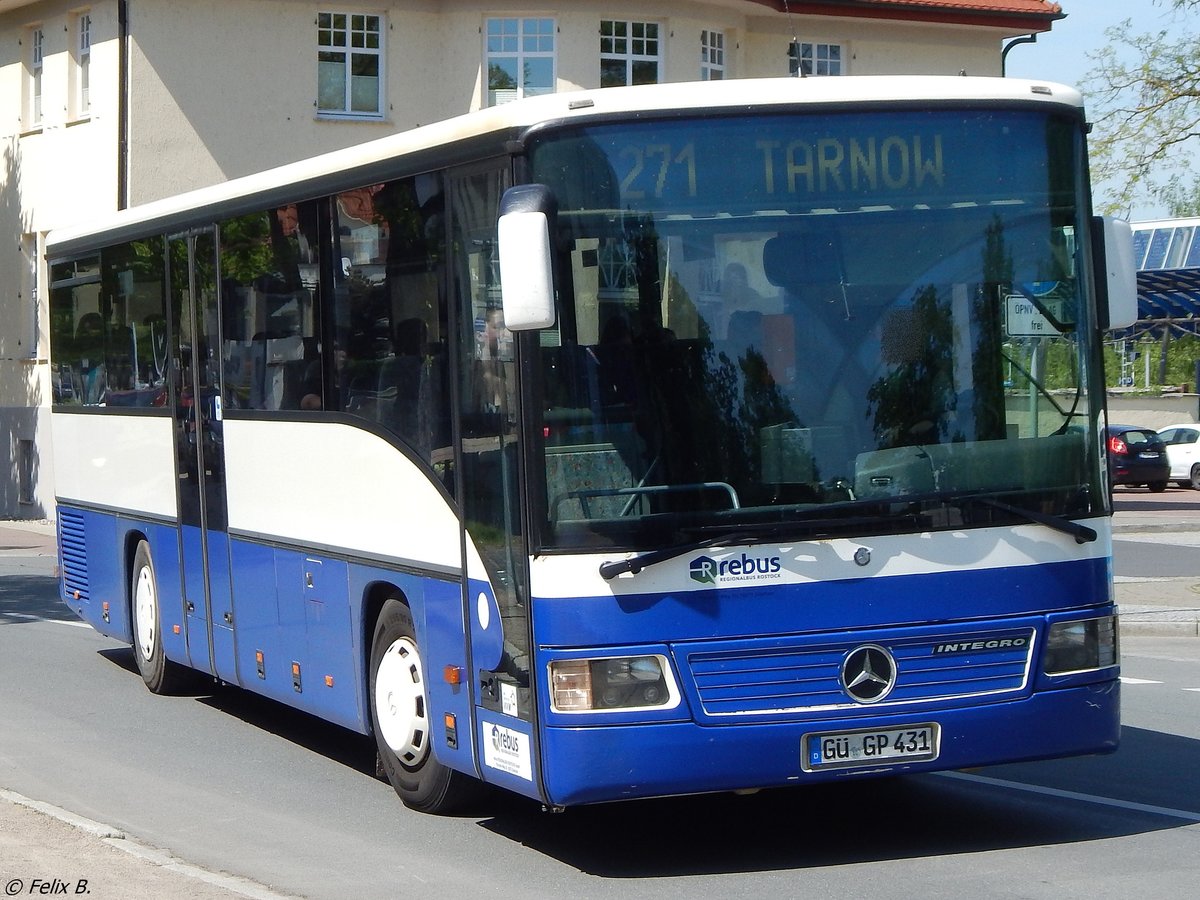 Mercedes Integro von Regionalbus Rostock in Güstrow.