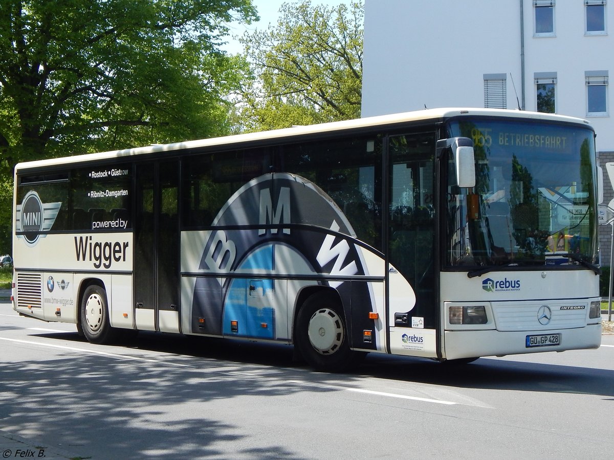 Mercedes Integro von Regionalbus Rostock in Güstrow.