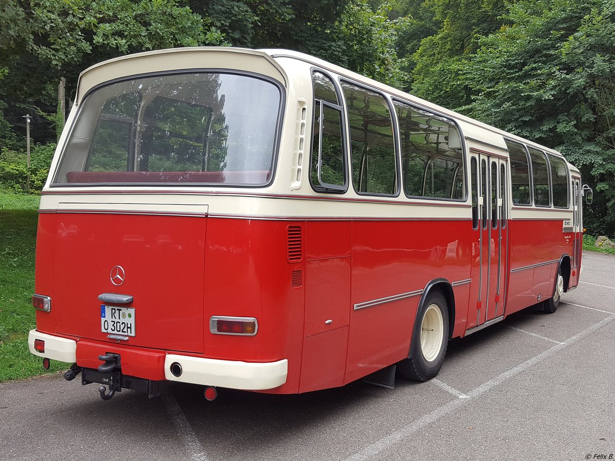 Mercedes O 302 der Reutlinger Stadtverkehrsgesellschaft mbH.