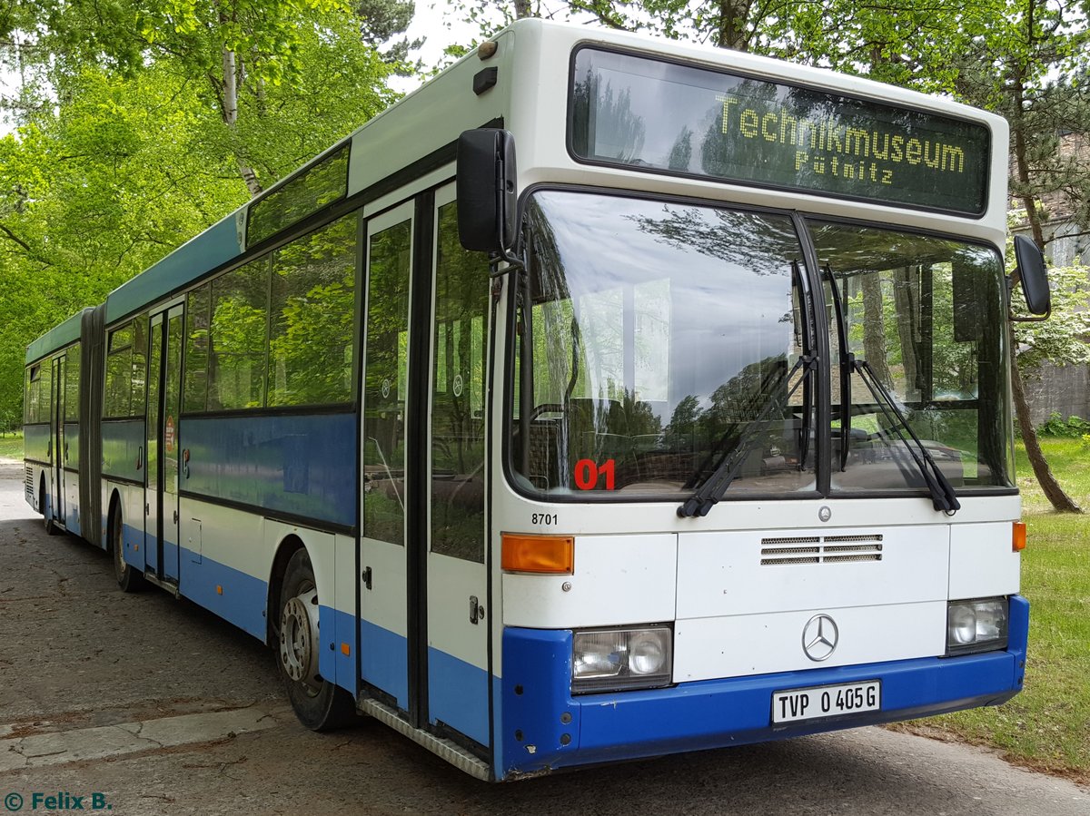 Mercedes O 405 vom Technikmuseum Ptnitz in Ptnitz.