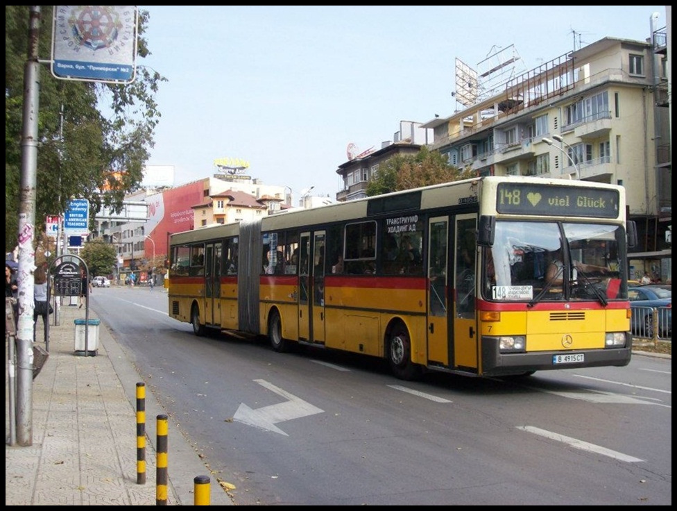 Mercedes O 405 in Varna.