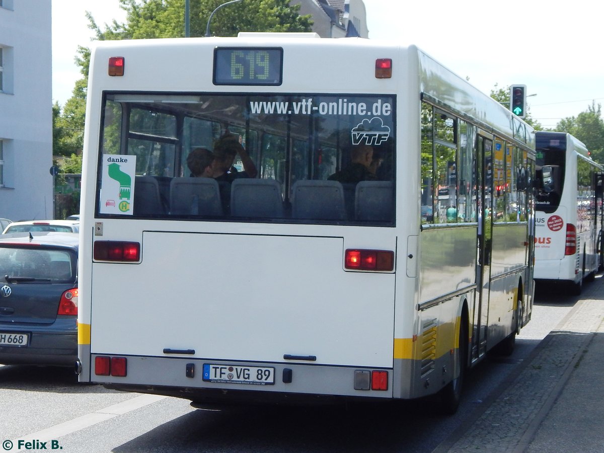 Mercedes O 405 der Verkehrsgesellschaft Teltow-Fläming in Potsdam.