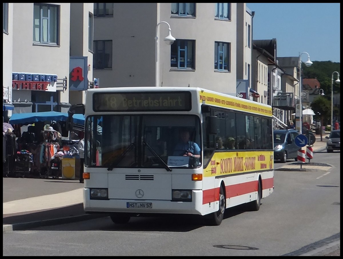 Mercedes O 405 der VVR in Sassnitz.