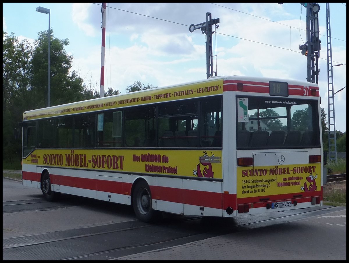 Mercedes O 405 der VVR in Sassnitz.