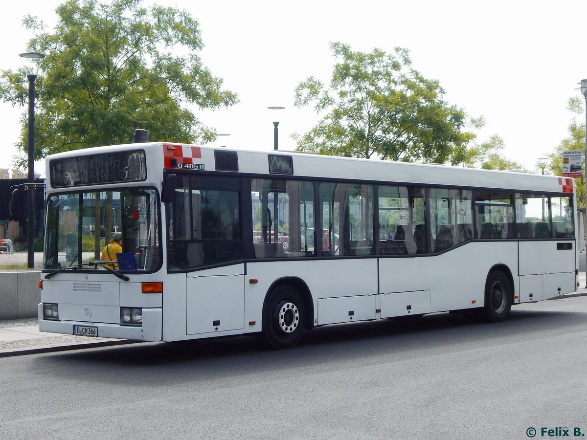 Mercedes O 405N von Berolina Magasch GmbH aus Deutschland in Berlin.