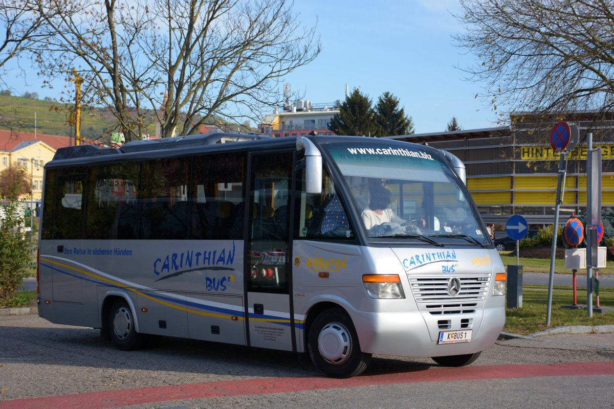 Mercedes O 818 vom Reisebro Carinthian aus sterreich in Krems.